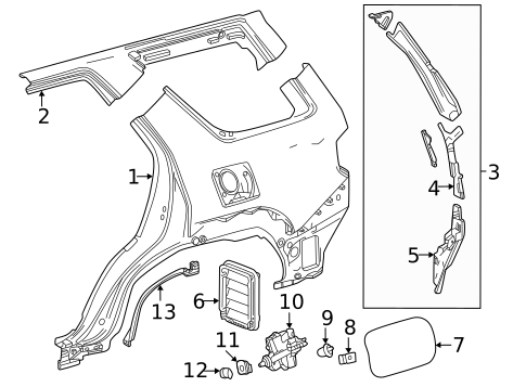 Switches, Solenoids & Actuators for 2025 Toyota 4Runner #0