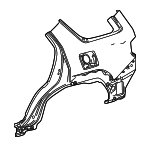 6160135320 - Body: Quarter Panel for Toyota: 4Runner Image