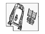1EA881045H - Body: Seat Back Frame for Volkswagen Image