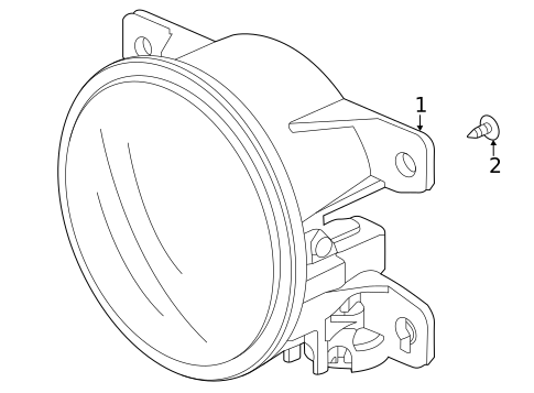 Fog Lamps for 2021 Honda Accord #0