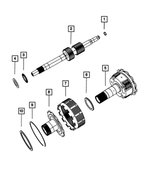 68019865AA - Aisin 6 Speed Transmission: Seal Ring for Dodge: Ram 3500 | Ram: 3500 Image