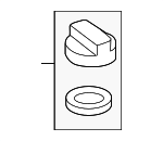 10030164 - Engine: Engine Oil Filler Cap for Mercedes-Benz Image