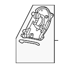 11860R70A00 - Engine: Inner Timing Cover for Honda: Accord, Accord Crosstour, Crosstour, Odyssey, Passport, Pilot, Ridgeline Image