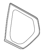 6271060D30 - : Quarter Glass for Lexus: GX460 Image