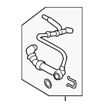 5Q0122101CN - Cooling System: Upper Hose for Volkswagen: Golf Image