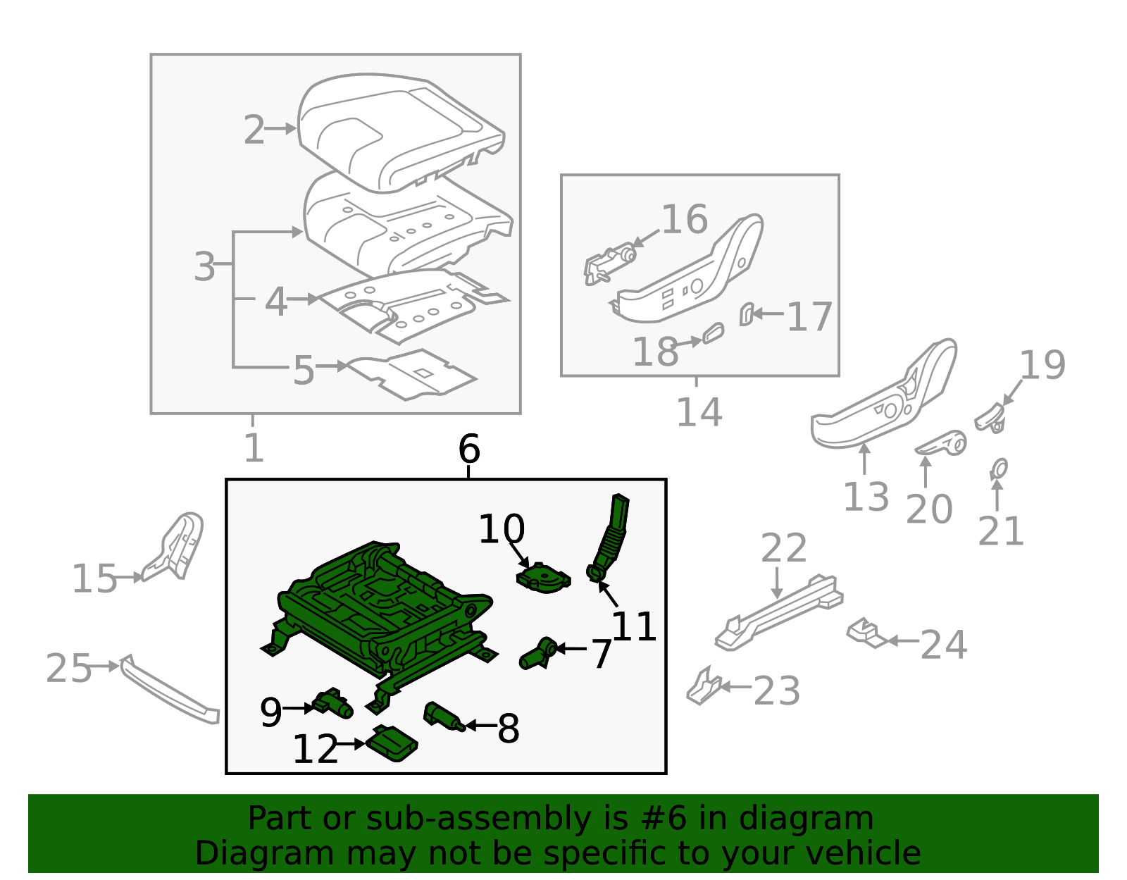Hyundai Seat Track Assembly - Smooth Positioning Rail - Part #88500 ...