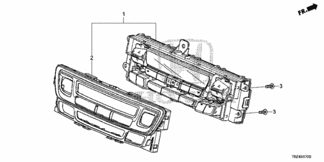 A/C Air Conditioner Control (FR.) for 2019 Honda Ridgeline #0