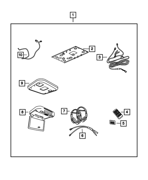 Audio and Electronics for 2010 Dodge Journey #0