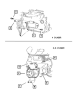 271506 - Electrical: Hex Nut for Mopar Image