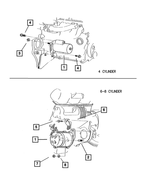 Starters for 2001 Dodge Dakota #0