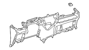5530352260C0 - Body: Instrument Panel for Toyota: Prius C Image