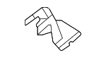 87508EA000 - Body: Track End Cover for Nissan Image