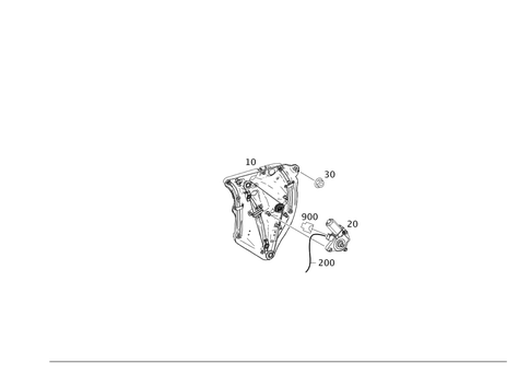 Window Regulator for 2017 Mercedes-Benz E550 #0