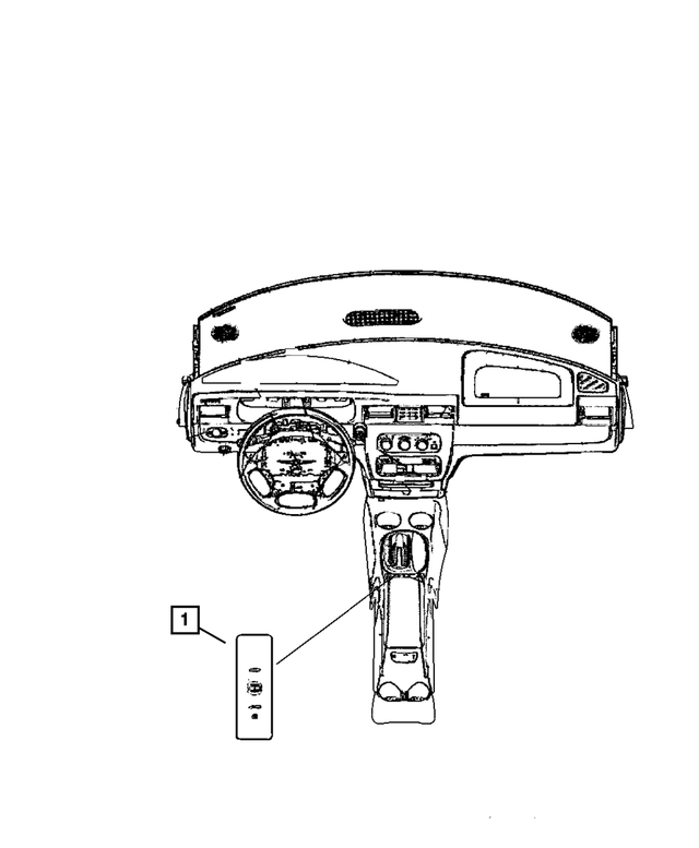 1EF561DBAA - Electrical: Heated/cooled Switch for Mopar Image image