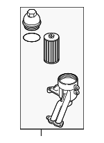 7L115401G - : Oil Filter Housing for Audi: R8 Image