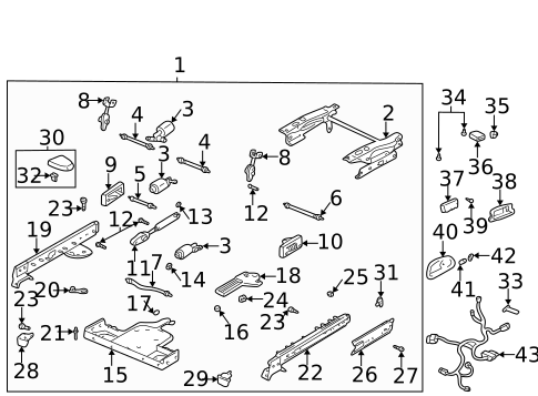 Tracks & Components for 2002 Buick LeSabre #0