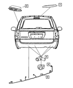 56040539AG - Electrical: Parking Assist Module for Chrysler: Pacifica, Town &amp; Country | Dodge: Caravan, Grand Caravan Image