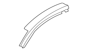 5R3Z6302505AA - Body: Roof Side Rail for Ford Image