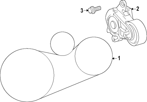 Belts & Pulleys for 2025 Toyota Grand Highlander #0