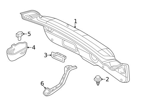 Interior Trim - Trunk for 2018 Mazda 6 #0