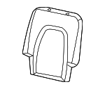 4C5Z7866600BAB - Body: Seat Back Cover for Lincoln: Aviator Image