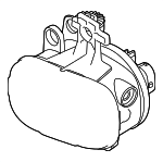 261504122R - : Lamp Fog Right-hand for Nissan: Armada, Kicks Image