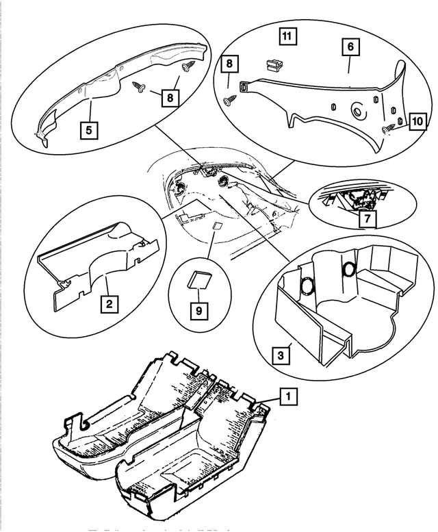 LC11DX9AC - : Cargo Side Trim Carpet for Mopar Image