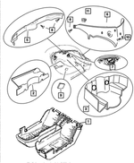 QD06WUCAJ - : Front Floor Carpet, Right for Mopar Image