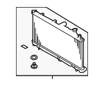 45111SG000 - : Radiator for Subaru Image
