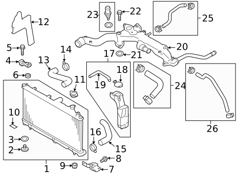 Powertrain Control for 2017 Subaru Forester #10