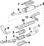 74603SW5A00 - : Heat Shield for Acura Image
