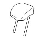 23158685 - Body: Headrest for Cadillac: CTS Image