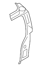 G66419BUMB - Body: Inner Lock Pillar for Nissan Image