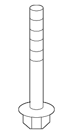 99907205001 - Suspension: Lower Control Arm Bolt for Porsche: 911, Boxster, Cayman Image