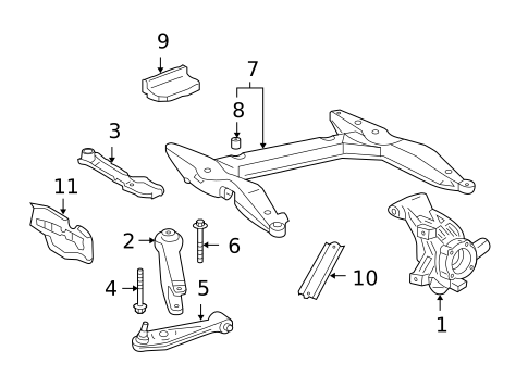 Suspension Components for 2012 Porsche 911 #1