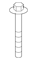 90037816501 - Suspension: Track Bar Bolt for Porsche: 911, Boxster Image