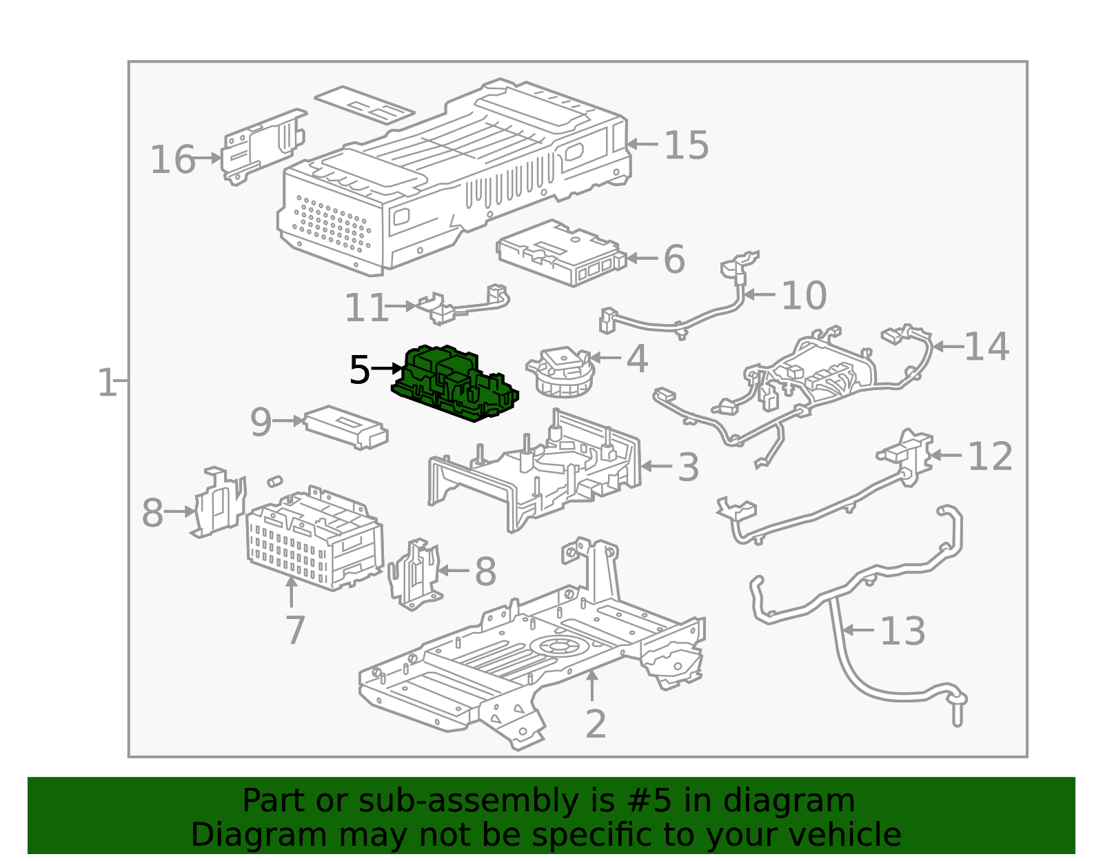 2016-2019 GM Relay Assembly 24297565 GM | GMPartsDirect.com