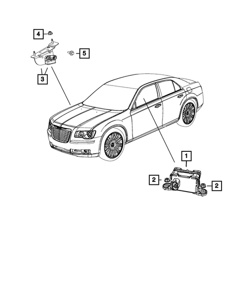 Sensors for 2015 Chrysler 300 #4
