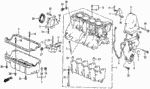 11810PE0020 - Engine: COVER A, TIMING BELT for Honda Image