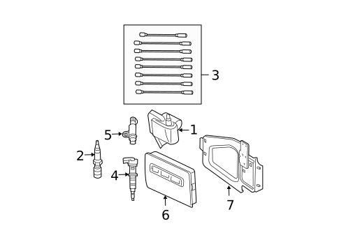 Ignition System for 2004 Dodge Ram 3500 #0