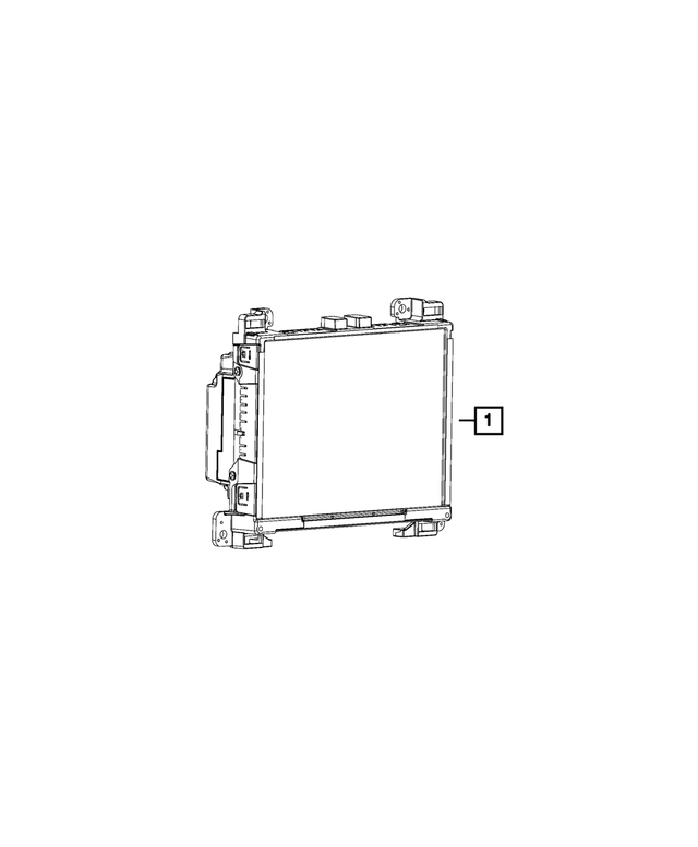 « 68461742AJ –  : Multi Media Radio pour Mopar Image »