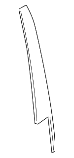 51355A56DF8 - Body: Applique Panel for BMW: 528i, 528i xDrive, 535d, 535d xDrive, 535i, 535i xDrive, 550i, 550i xDrive, ActiveHybrid 5, M5 Image