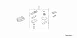 8L20S9V100R1 - Accessory Components: HARDWARE KIT for Honda Image image