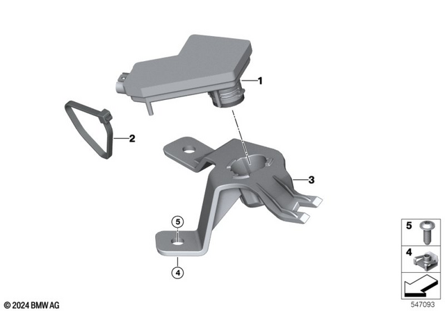 46638828970 - : Holder for BMW-Motorrad Image
