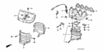 18115P00004 - Engine: GASKET, EX. MANIFOLD (ISHINO GASKET) for Honda Image