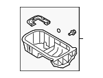 2151026601 - Engine: Oil Pan for Kia: Rio, Rio5 Image