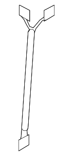 99761268601 - Body: Side Air Bag Harness for Porsche: 911, Boxster, Cayman Image