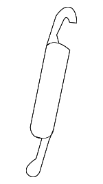 99752179700 - Body: Tension Spring for Porsche: 911, Boxster, Cayman Image