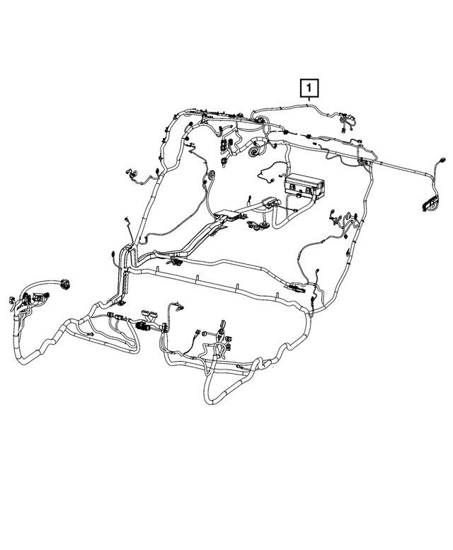 68542019AB - Electrical: Body Wiring for Mopar Image