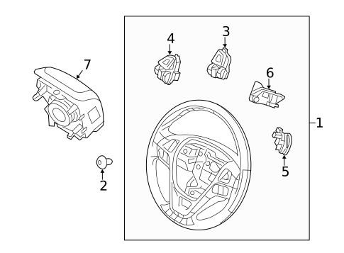 Switches, Solenoids & Actuators for 2015 Ford Taurus #2